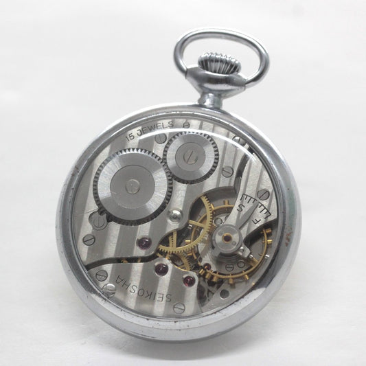 昭和の19セイコーシースルーバックカスタム/15石/ダイアフレックス/絶版時計/オーバーホール済/19seiko-costom18