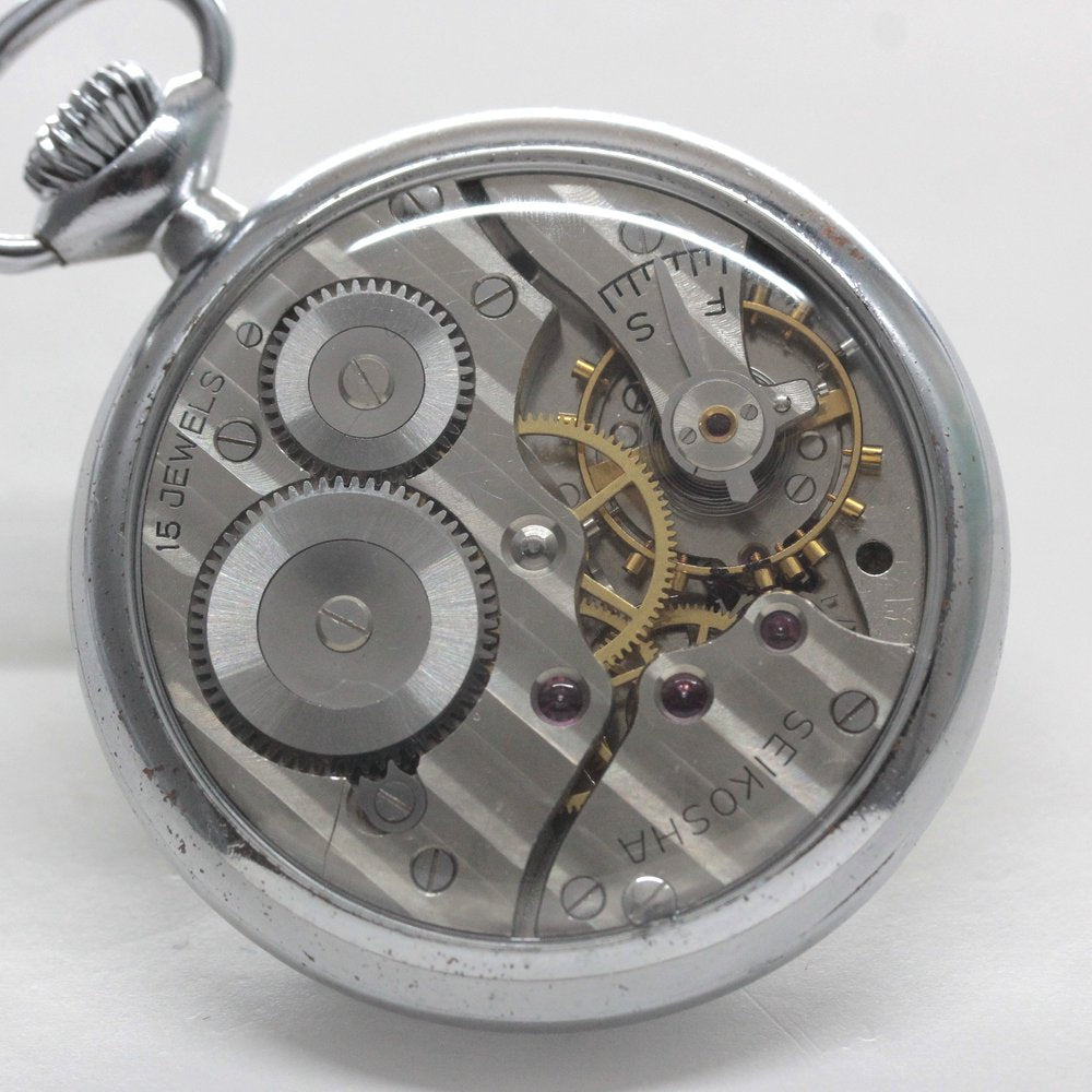 昭和の19セイコーシースルーバックカスタム/15石/ダイアフレックス/絶版時計/オーバーホール済/19seiko-costom18