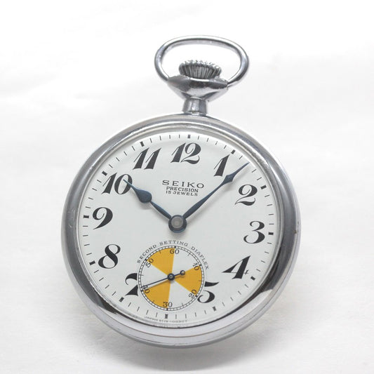 昭和の19セイコーシースルーバックカスタム / 15石 / 日本電信電話公社文字盤、マットムーブ / 絶版時計 / オーバーホール済 / 19seiko-costom19