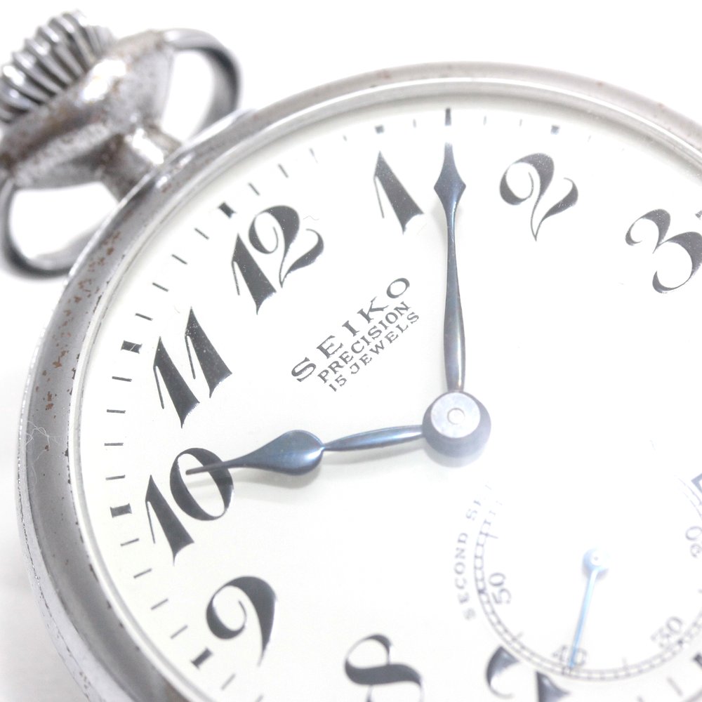 昭和の19セイコーシースルーバックカスタム　文字盤