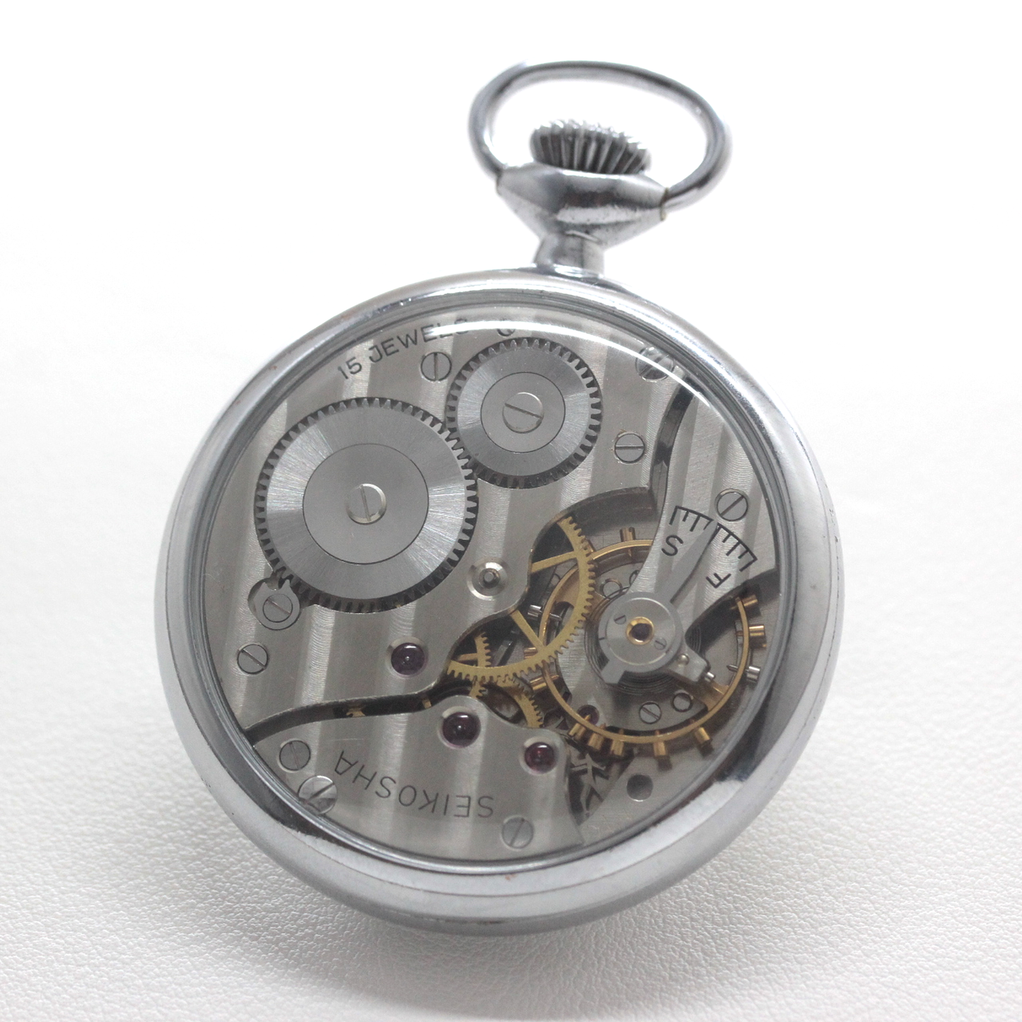 Showa 19 Seiko See-through Back Custom / 15 Jewels / Diaflex / Out of Production / Overhauled / 19seiko-costom18 