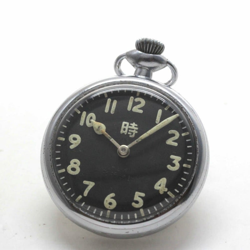 100式飛行時計カスタム/15石/ダイアフレックス/絶版時計/オーバーホール済19seiko-flight-costom1