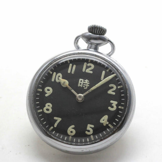 100式飛行時計カスタム/15石/ダイアフレックス/絶版時計/オーバーホール済19seiko-flight-costom1