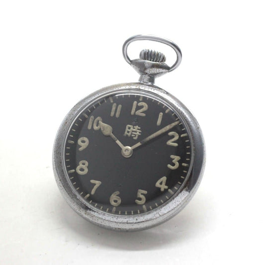 100式飛行時計カスタム/15石/ダイアフレックス/絶版時計/オーバーホール済19seiko-flight-costom2