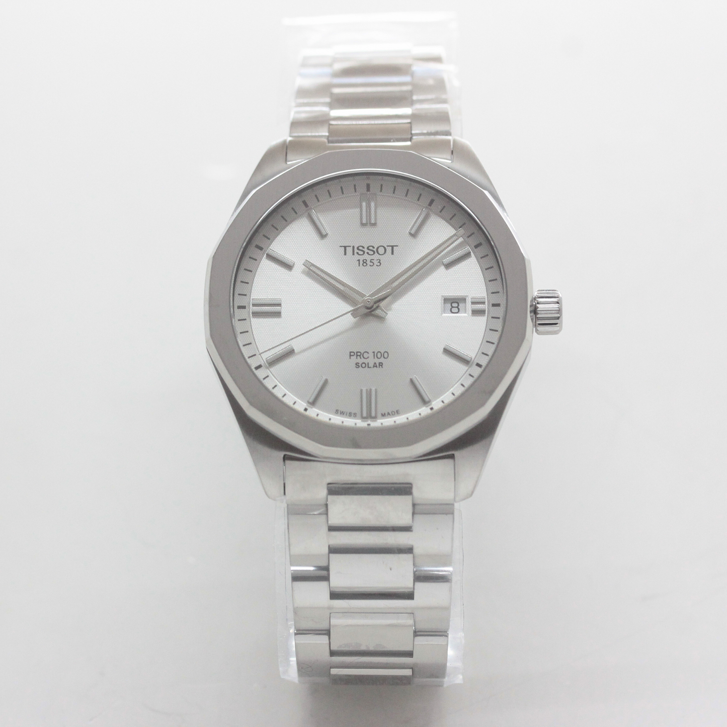 TISSOT(ティソ)PRC 100 Solar Quartz 39mm/クォーツソーラー/シルバーカラーダイアル/39 mm/T151.422.11.031.00/ 腕時計