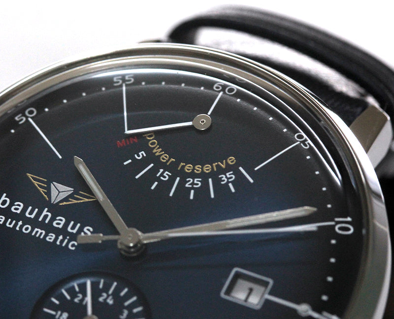 バウハウス（BAUHAUS）自動巻きパワーリザーブ 腕時計 2060-3AT