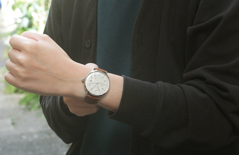 バウハウス（BAUHAUS）自動巻きパワーリザーブ 腕時計 2066-1AT