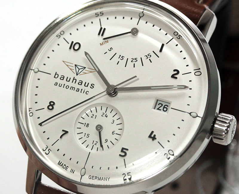 バウハウス（BAUHAUS）自動巻きパワーリザーブ 腕時計 2066-1AT