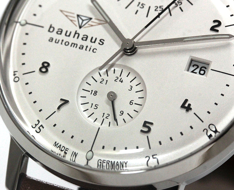 バウハウス（BAUHAUS）自動巻きパワーリザーブ 腕時計 2066-1AT