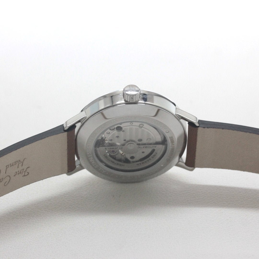 バウハウス bauhaus 自動巻き 腕時計 2068-1at 時計裏