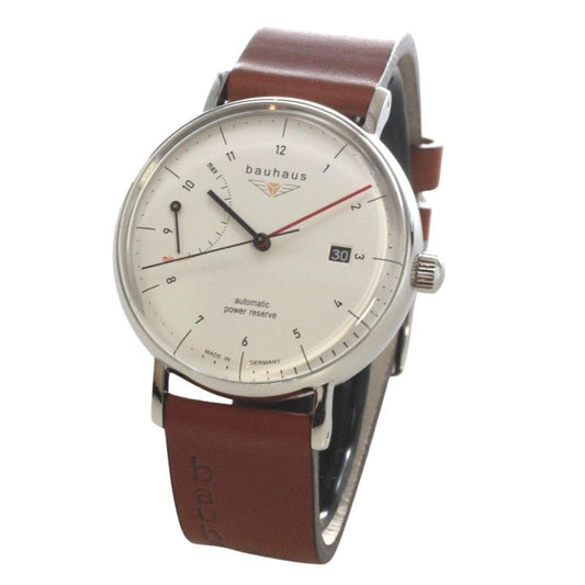 バウハウス（BAUHAUS）自動巻き 2160-1AT パワーリザーブインジケーター 腕時計
