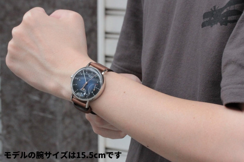 バウハウス（BAUHAUS）自動巻き 2160-3AT パワーリザーブインジケーター 腕時計
