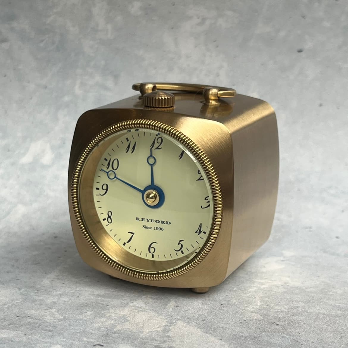 KEYFORD キーフォード GRAB TABLE WATCH 置き時計 ゴールド K14-010