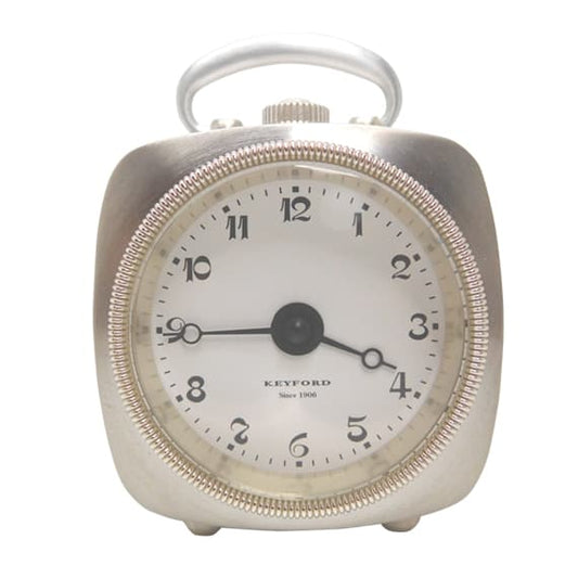 KEYFORD キーフォード GRAB TABLE WATCH 置き時計 シルバー K14-010-001