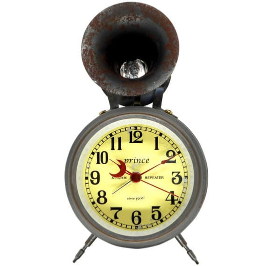 PRINCE プリンス BUGLE CLOCK AGING 目覚まし時計 エージング(ダメージ加工) P17-001-003