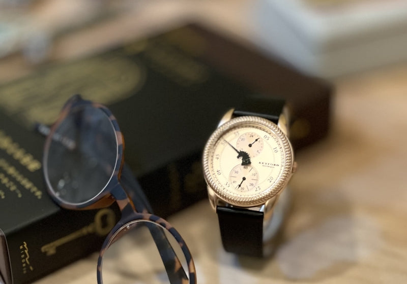 KEYFORD 腕時計 一角獣モノケロス レギュレーター ブラック