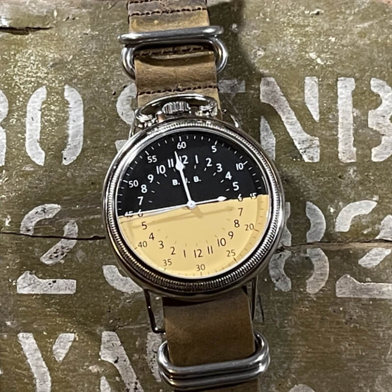 M.R.M.W. (Montre Roroi Militaly Watch/モントルロロイ ミリタリーウォッチ) U.S.Army AN5740 24時間計 ナイト＆デイ 2way 腕時計
