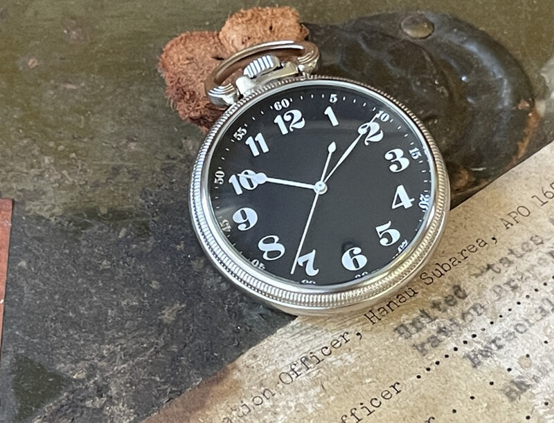 M.R.M.W. (Montre Roroi Militaly Watch/モントルロロイ ミリタリーウォッチ) U.S.Army AN5740 12時間計 ブラック 2way 腕時計