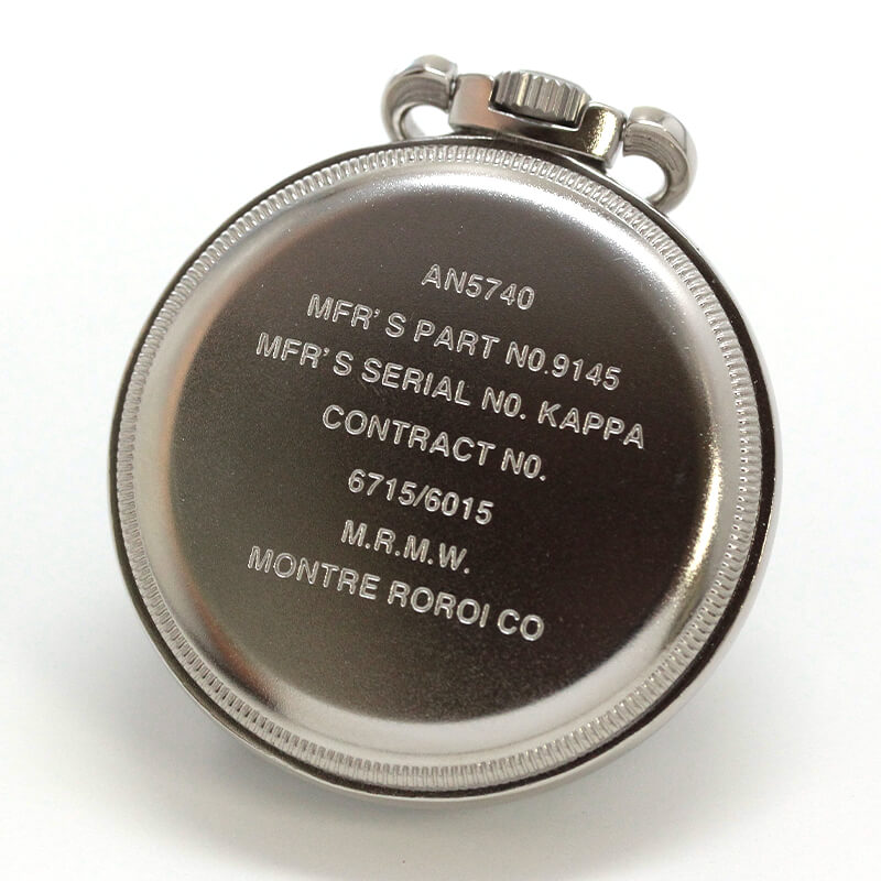 M.R.M.W. (Montre Roroi Militaly Watch/モントルロロイ ミリタリーウォッチ) U.S.Army AN5740 12時間計 ブラック 2way 腕時計