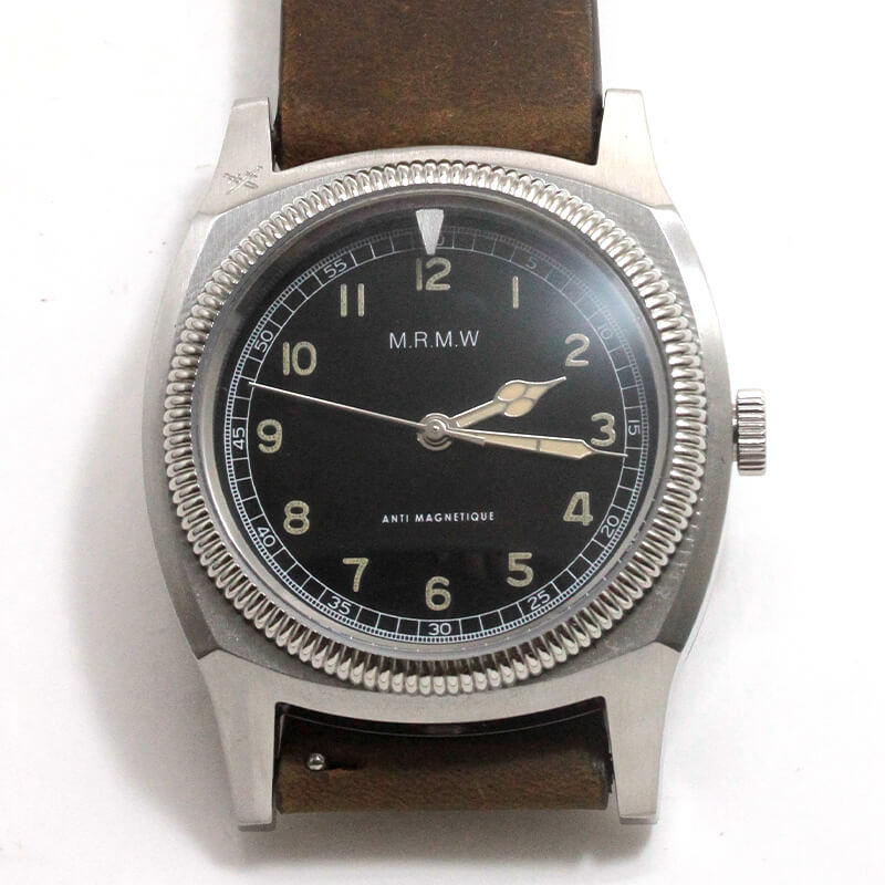 M.R.M.W. (Montre Roroi Militaly Watch/モントルロロイ ミリタリーウォッチ) MAJETEK B. TURTLE 黒文字盤 腕時計