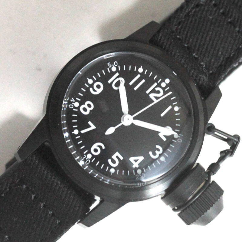 M.R.M.W. (Montre Roroi Militaly Watch/モントルロロイ ミリタリーウォッチ) Buships Black Ops 腕時計