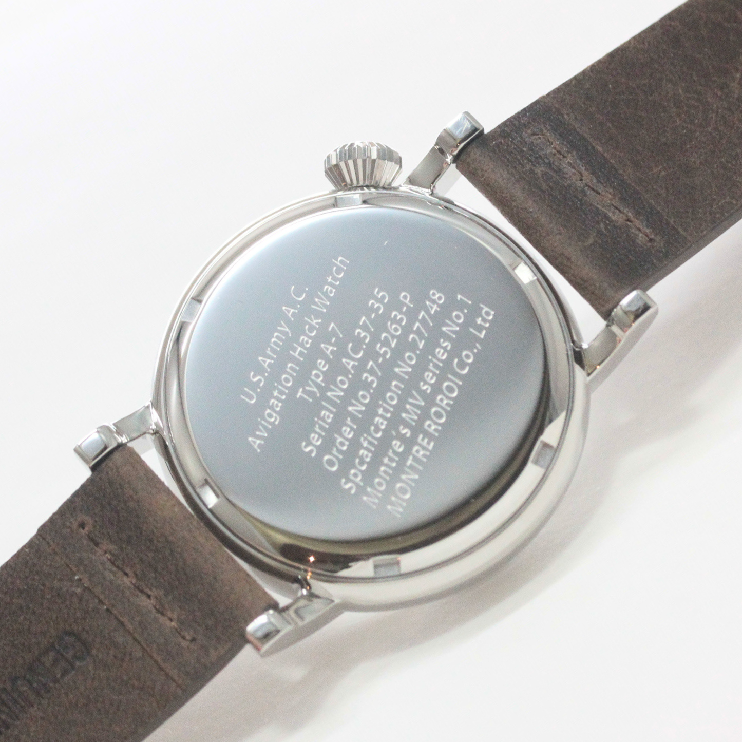 M.R.M.W. (Montre Roroi Military Watch/モントルロロイ ミリタリーウォッチ) TYPE A7 Aviation White 腕時計 221163