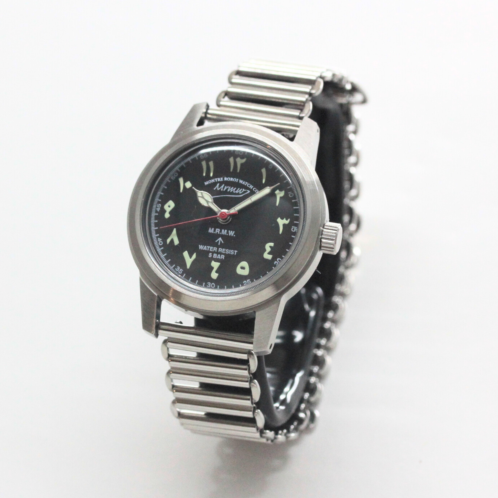 M.R.M.W. (Montre Roroi Military Watch/モントルロロイ ミリタリーウォッチ) Lawrence's Janbia ローレンス・ジャンビーヤ 腕時計 221165 バンブーブレスレット