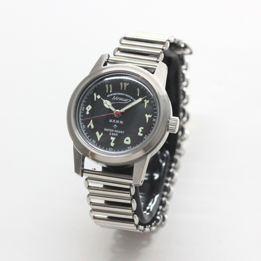 M.R.M.W. (Montre Roroi Military Watch/モントルロロイ ミリタリーウォッチ) Lawrence's Janbia ローレンス・ジャンビーヤ 腕時計 221165 バンブーブレスレット