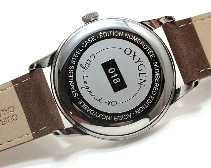 OXYGEN オキシゲン City Legend 40 Elliot クォーツ 腕時計 L-C-ELL-40