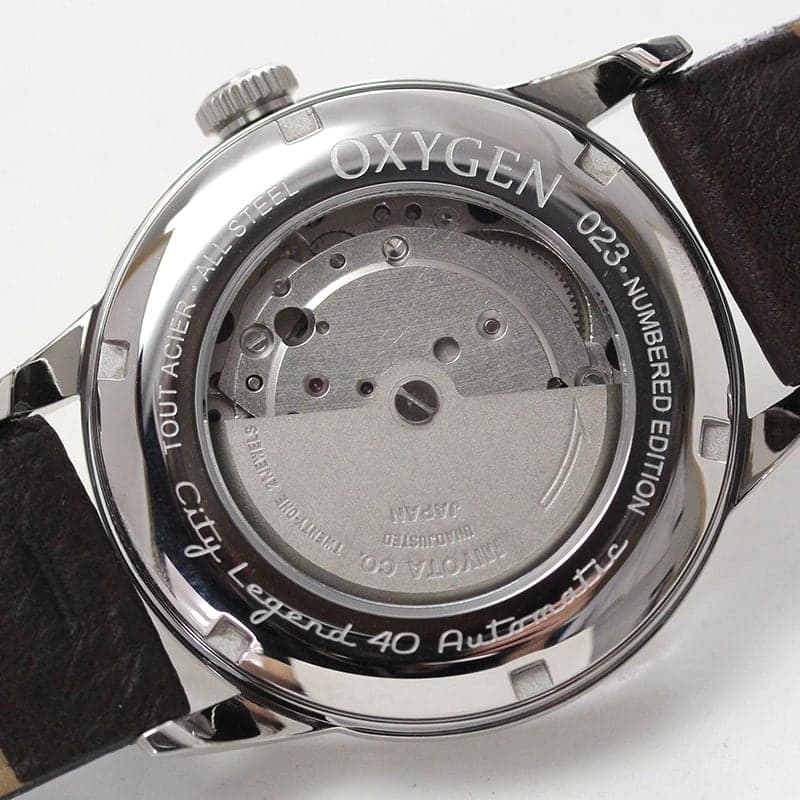 オキシゲン(OXYGEN) シティレジェンド 40 L-CA-WAL-40 自動巻き 腕時計