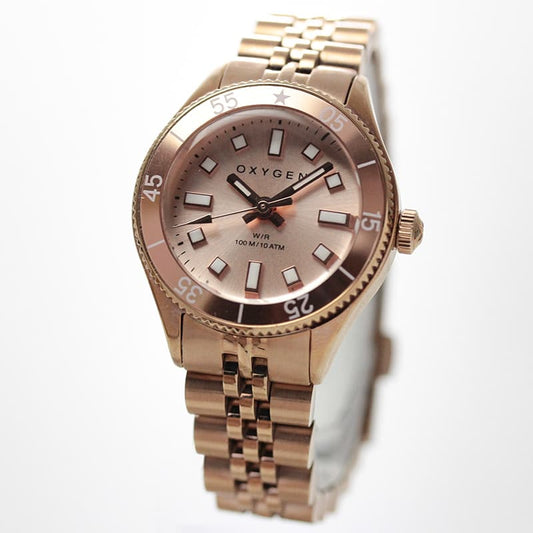 オキシゲン(OXYGEN) LEGEND Diver Mini L-DM-COR-26 Corail 女性用 腕時計