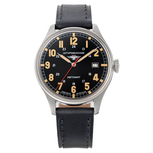 STURMANSKIE（シュトゥルマンスキー） HERITAGE ARCTIC（ヘリテージ アルクティカ） 自動巻き ブラック 2416-6821349 腕時計