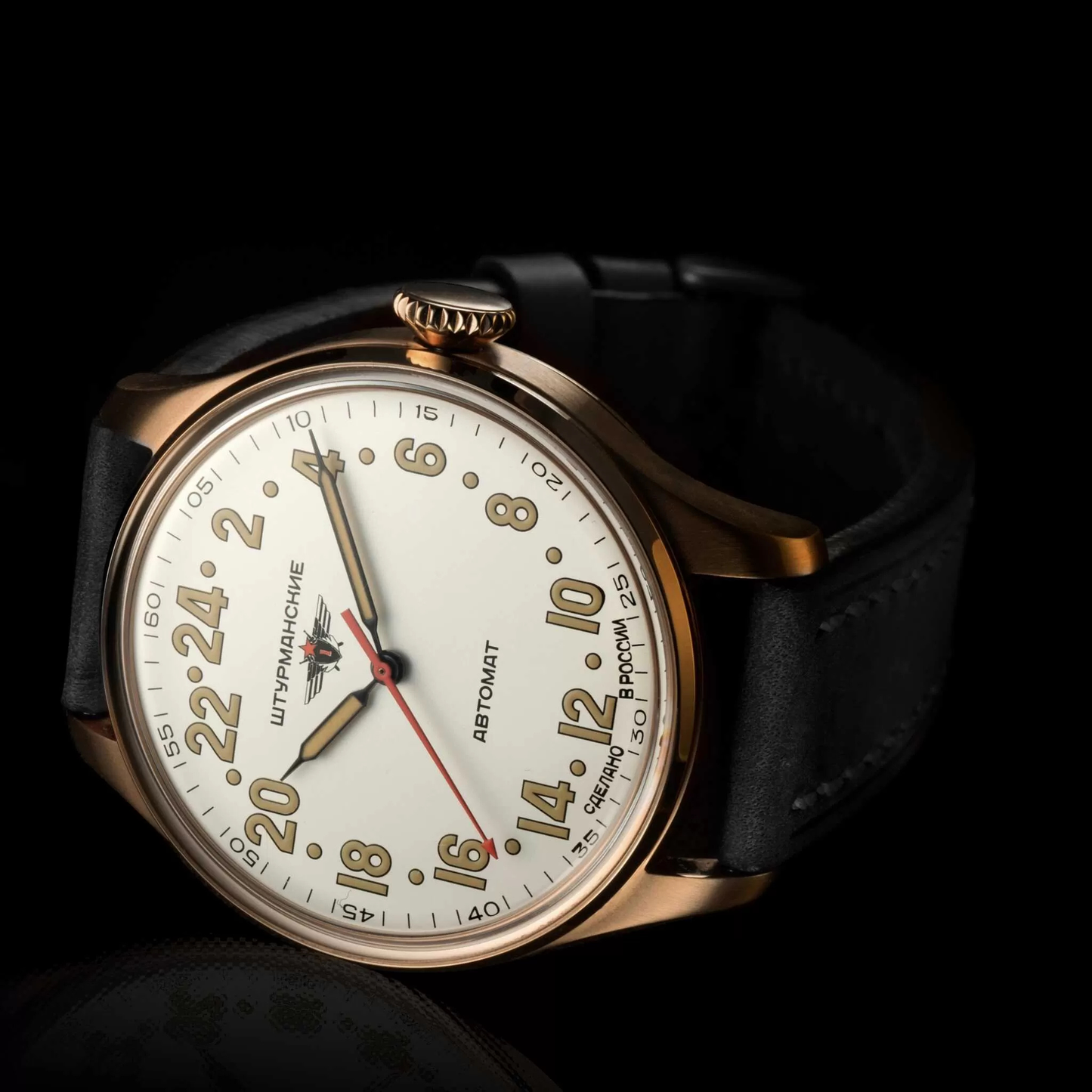 STURMANSKIE（シュトゥルマンスキー） HERITAGE ARCTIC（ヘリテージ アルクティカ） 自動巻き 24時間計 2431/6829342