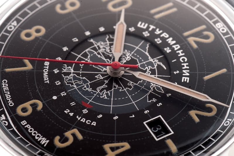 STURMANSKIE（シュトゥルマンスキー） HERITAGE ARCTIC（ヘリテージ アルクティカ） 自動巻き ブラック 2432-6821355 腕時計