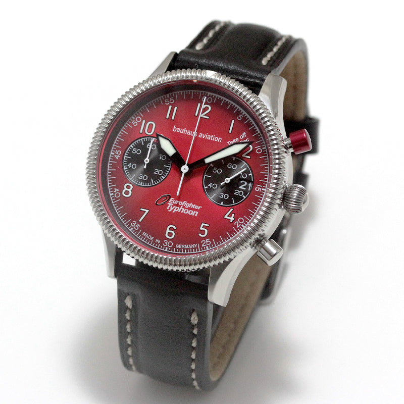 バウハウス（BAUHAUS） アビエーション ユーロファイター タイフーン クォーツ 腕時計 2576-5QZ