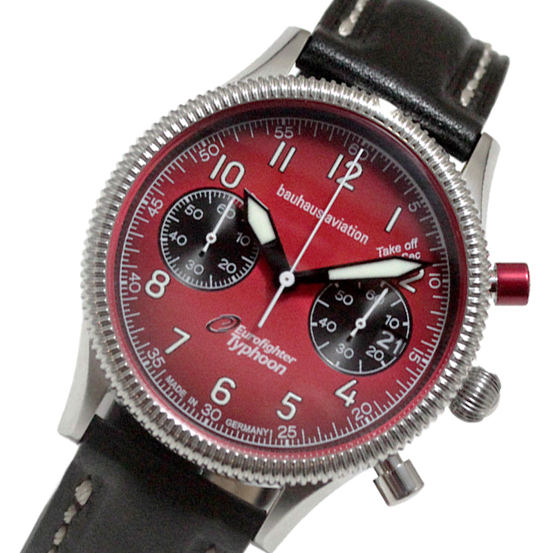 バウハウス（BAUHAUS） アビエーション ユーロファイター タイフーン クォーツ 腕時計 2576-5QZ