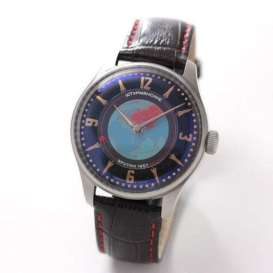 STURMANSKIE（シュトゥルマンスキー） HERITAGE SPUTNIK（ヘリテージ スプートニク） ブラック 手巻き式 世界限定2000本　2609/3735431　腕時計