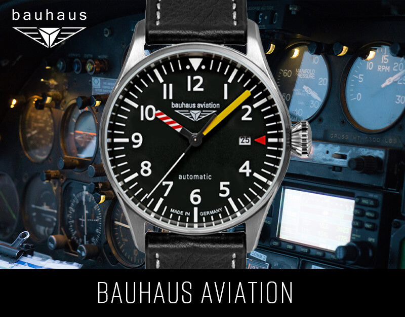 バウハウス（BAUHAUS）AVIATION 自動巻き 2762-5AT 腕時計