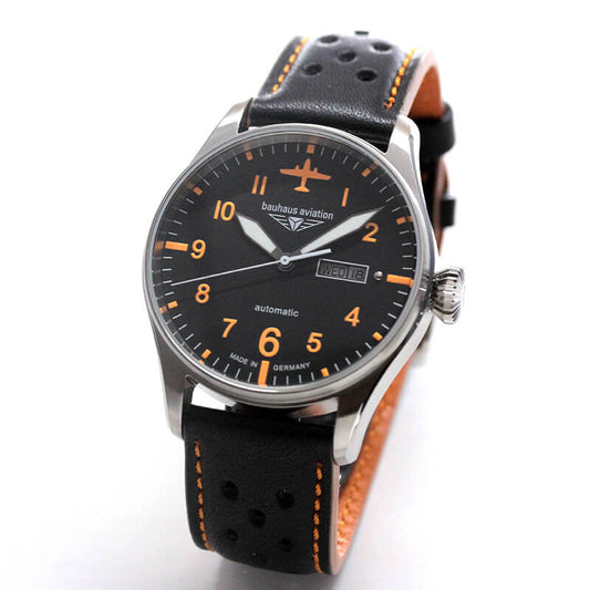 バウハウス（BAUHAUS）AVIATION　自動巻き デイデイト 腕時計 2766-5AT