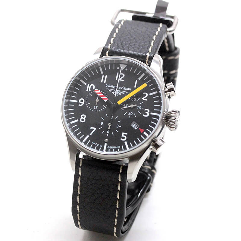 バウハウス（BAUHAUS）AVIATION クォーツ クロノグラフ 2788-5QZ 腕時計
