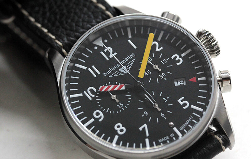 バウハウス（BAUHAUS）AVIATION クォーツ クロノグラフ 2788-5QZ 腕時計