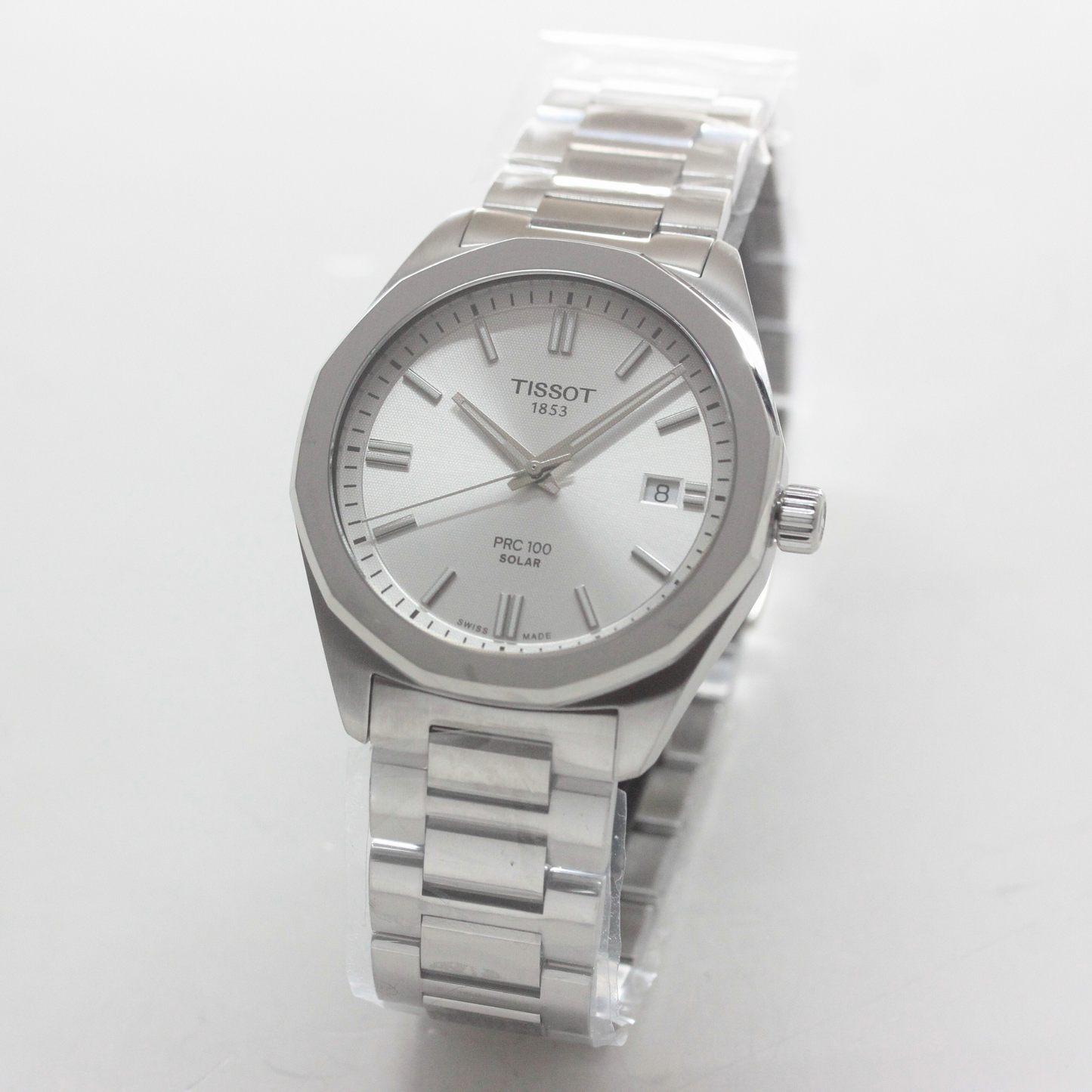 TISSOT(ティソ)PRC 100 Solar Quartz 39mm/クォーツソーラー/シルバーカラーダイアル/39 mm/T151.422.11.031.00/ 腕時計