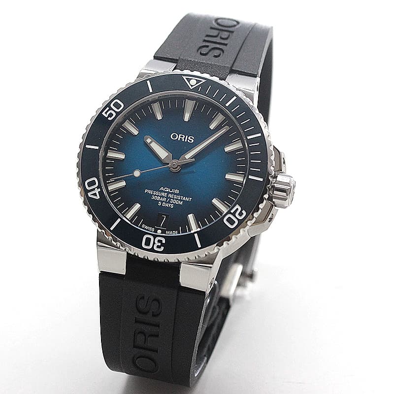 オリス/Oris/ダイビング/AQUIS(アクイス)/キャリバー400/ダイバーズウォッチ 400 7763 4135-07 4 24 74EB 腕時計