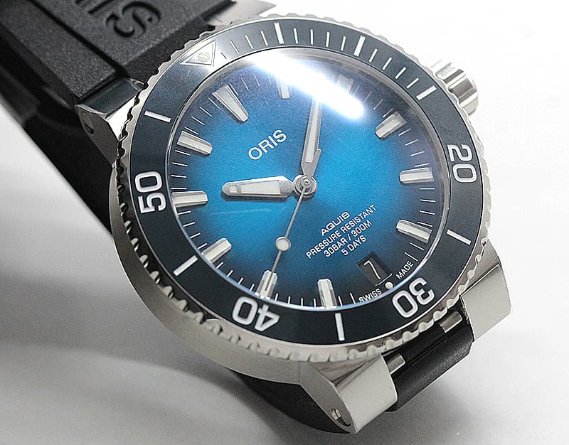 オリス/Oris/ダイビング/AQUIS(アクイス)/キャリバー400/ダイバーズウォッチ 400 7763 4135-07 4 24 74EB 腕時計