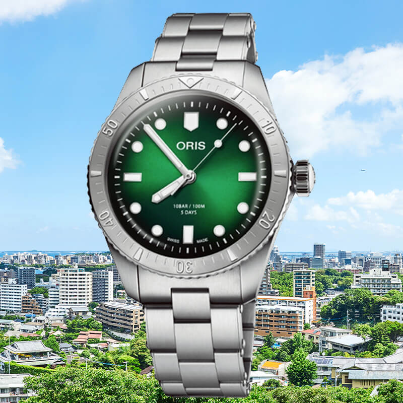 ORIS(オリス) ダイバーズ65 キャリバー400 自動巻き 38mm経 腕時計 400 7774 4057-07 8 19 18