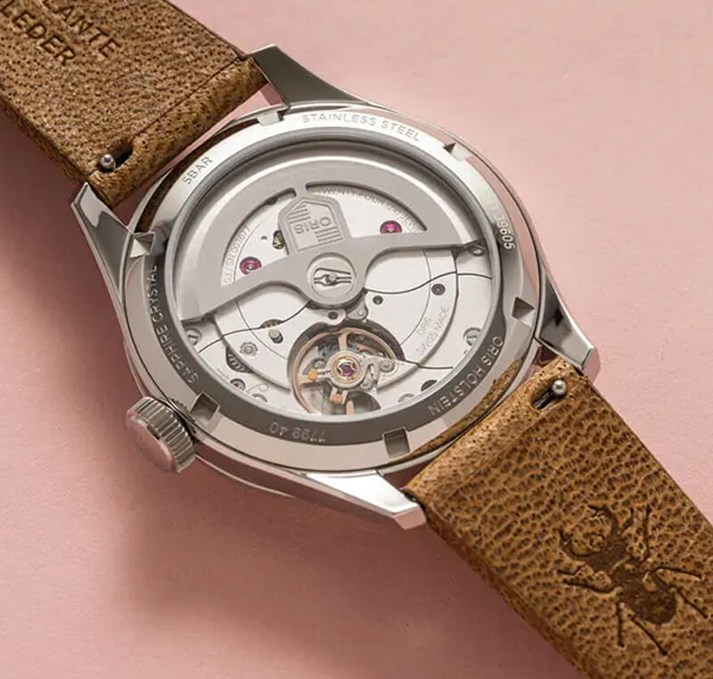 オリス（ORIS) ビッグクラウンポインターデイト キャリバー403 40mm 腕時計 403 7799 4067-07 6 20 09FC （グリーン/レザーストラップ）