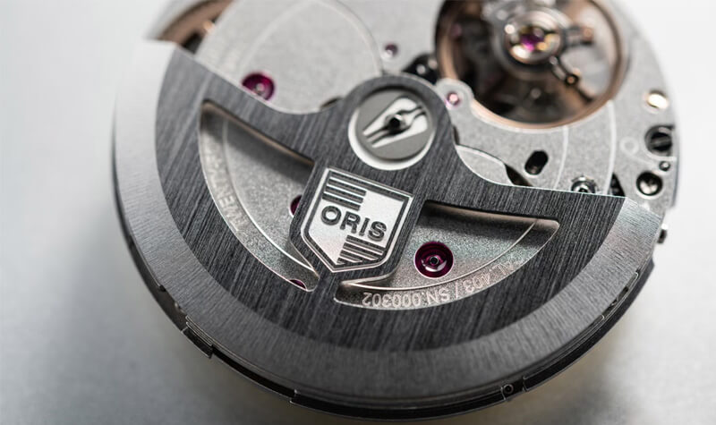 オリス（ORIS) ビッグクラウンポインターデイト キャリバー403 40mm 腕時計 403 7799 4067-07 6 20 09FC （グリーン/レザーストラップ）