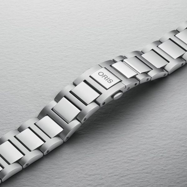 オリス（ORIS) ビッグクラウンポインターデイト キャリバー403 40mm 腕時計 403 7799 4068-07 8 20 06 （テラコッタ/メタルブレスレット）