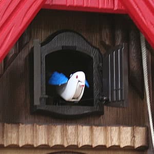 RHYTHM リズム はと時計 クォーツカッコー チロリアンR【4mj732rh06