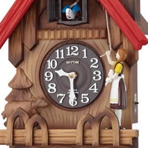 RHYTHM リズム はと時計 クォーツカッコー　チロリアンR【4mj732rh06】